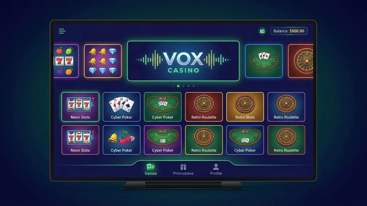 Kasínové hry Vox Casino